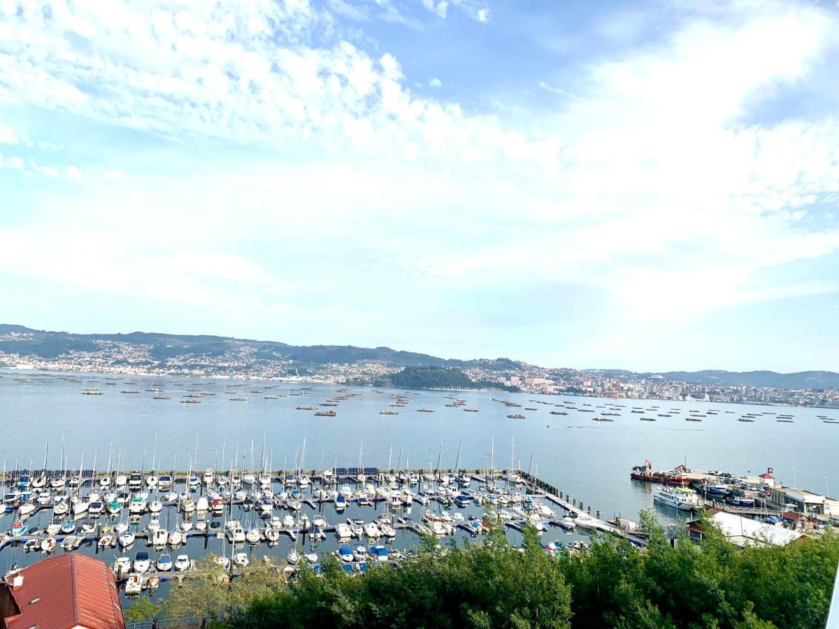 Апартаменты Apartamento Con Vistas Al Mar Y A Vigo En Моания Экстерьер фото